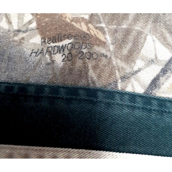 Roper Range Gear Hunting Shooting Khanki RealTree Camo Shirt Mens L w Elk Camp - Picture 8 of 13